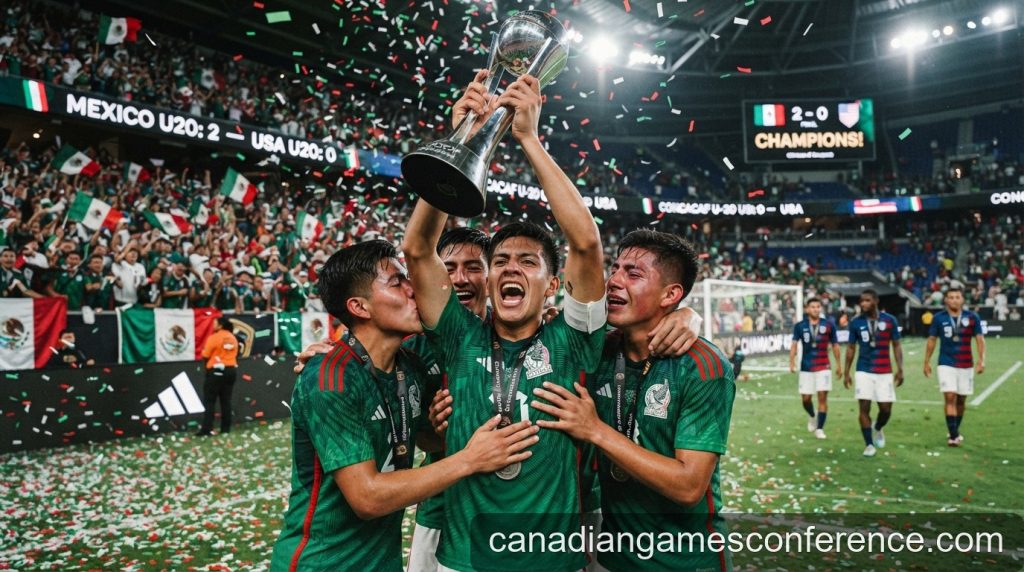 Mexico lên ngôi vương Concacaf U-20: Tấm vé vàng tới World Cup 2027 và giấc mơ Olympic