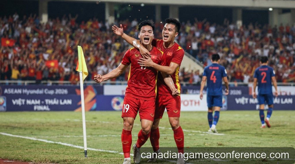 ASEAN Hyundai Cup 2026: Việt Nam nắm lợi thế lớn sau chiến thắng 2-0 trước Thái Lan tại chung kết lượt đi