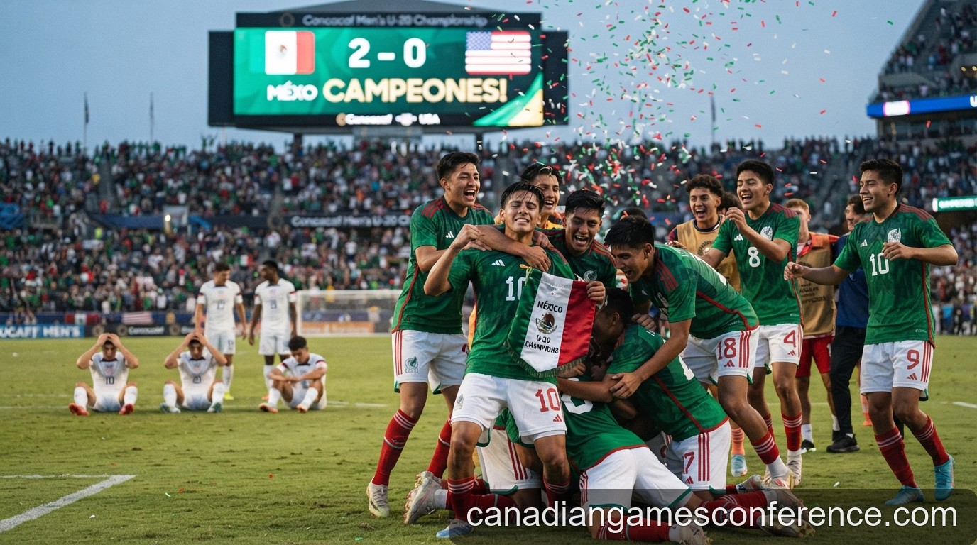 Mexico lên ngôi vương Concacaf U-20: Tấm vé vàng tới World Cup 2027 và giấc mơ Olympic - 2